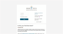 Desktop Screenshot of moodle.waketech.edu