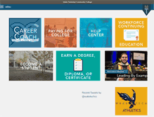 Tablet Screenshot of academics.waketech.edu