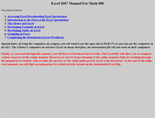 Tablet Screenshot of 2007mat080manual.waketech.edu